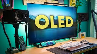 My OLED Desk Setup for 2023! by Work From Hype 60,761 views 1 year ago 11 minutes, 28 seconds
