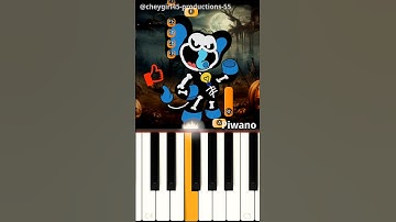 Nightmare Critters Theme Song HALLOWEEN @cheygirl45-productions-55 - EASY Piano Cover