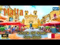 Victoria Old Narrow Streets,[Part-1] Gozo Island, Malta🇲🇹 [4K] #travelarc