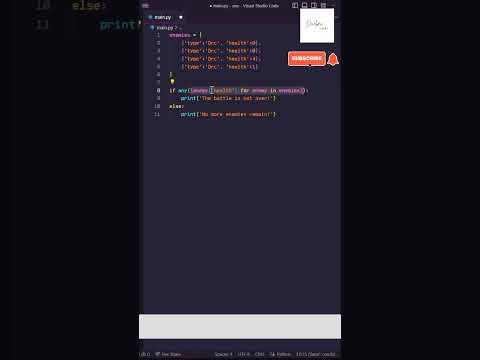 What does ANY function do in python! #coding #programming #hack - YouTube