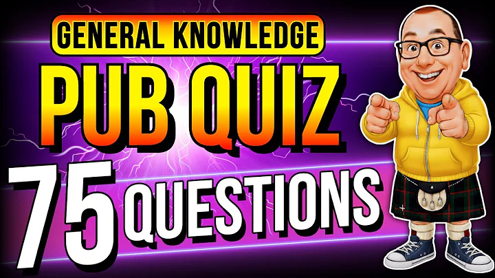 General Knowledge Pub Quiz | 75 TRICKY Trivia Questions!