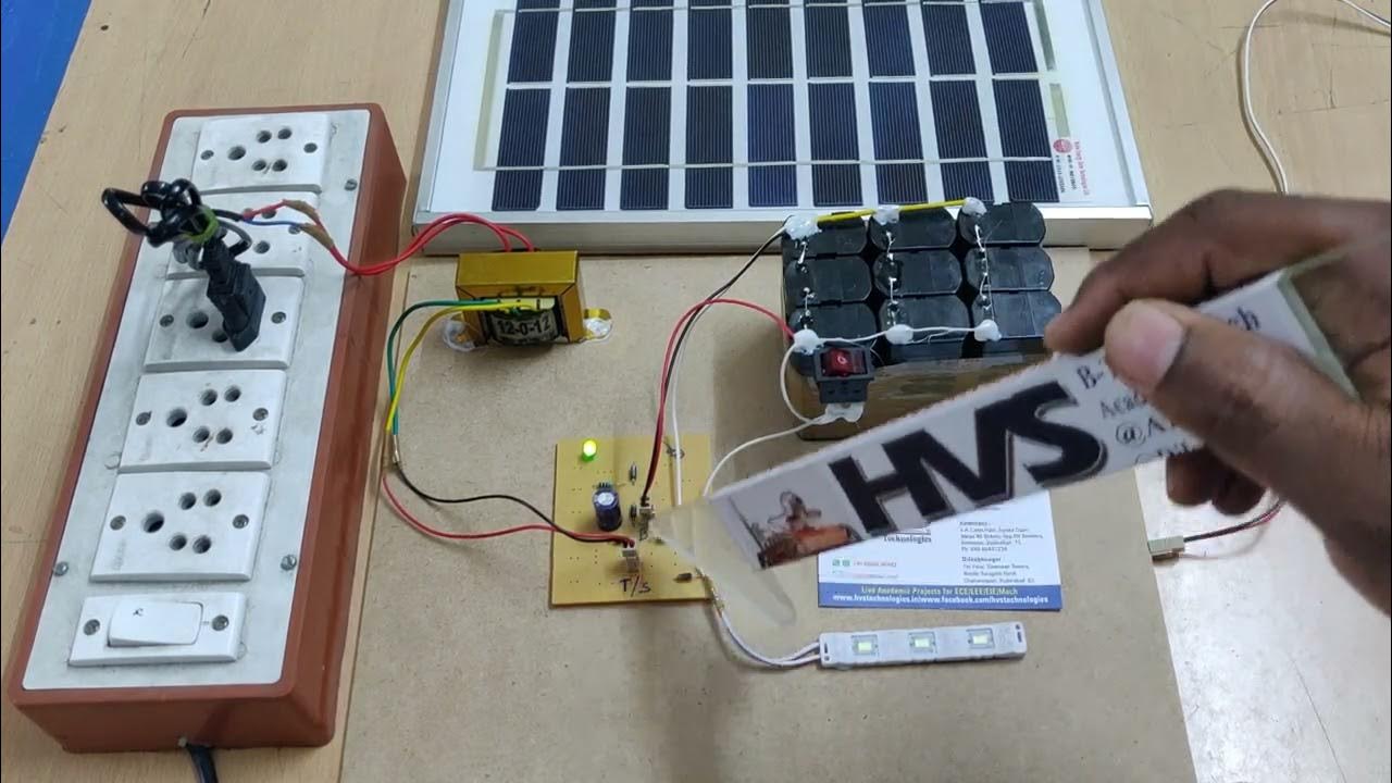 Solar battery charging system with reverse current protection system