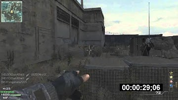 MW3 :: 49 Seconds All or Nothing Flawless Knife Only