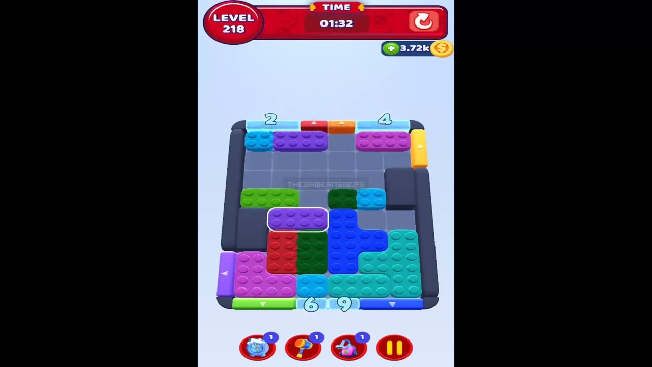 Color Block Jam Level 218 - YouTube