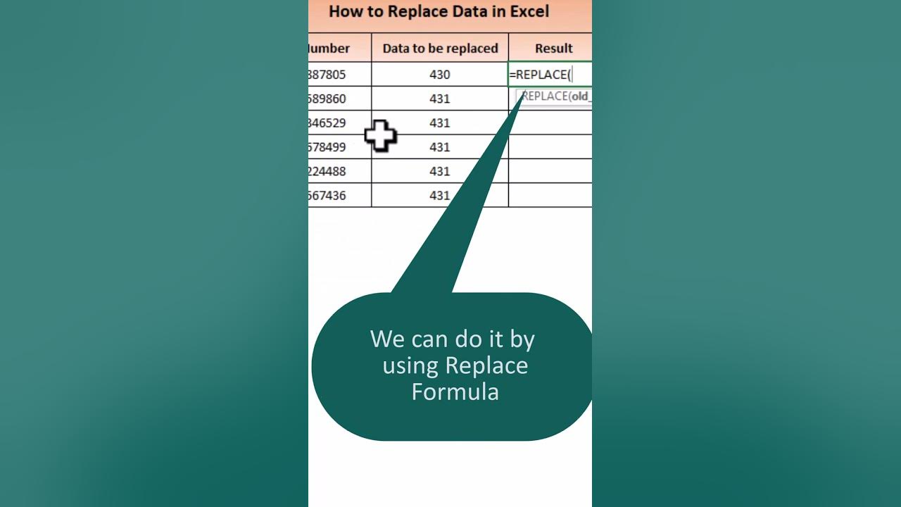 reels-replace-text-formula-in-excel-youtube