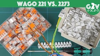 WAGO Serie 221 vs. 2273 // Welche Klemme ist für wen die richtige? // VERGLEICH // REVIEW