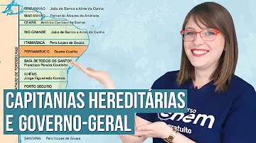 Qual é a relação entre as capitanias hereditárias e o Governo-geral?
