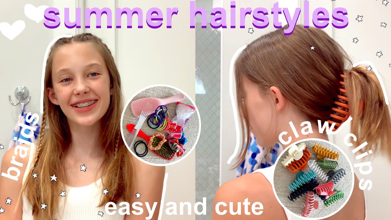 How To Put Your Hair Up In A Claw Clip For Beginners - Slow Talk Through 