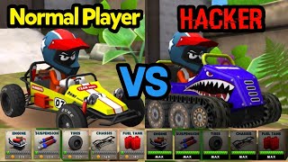 NORMAL PLAYER VS HACKER - Mini Racing Adventure | Racing Android Game screenshot 4