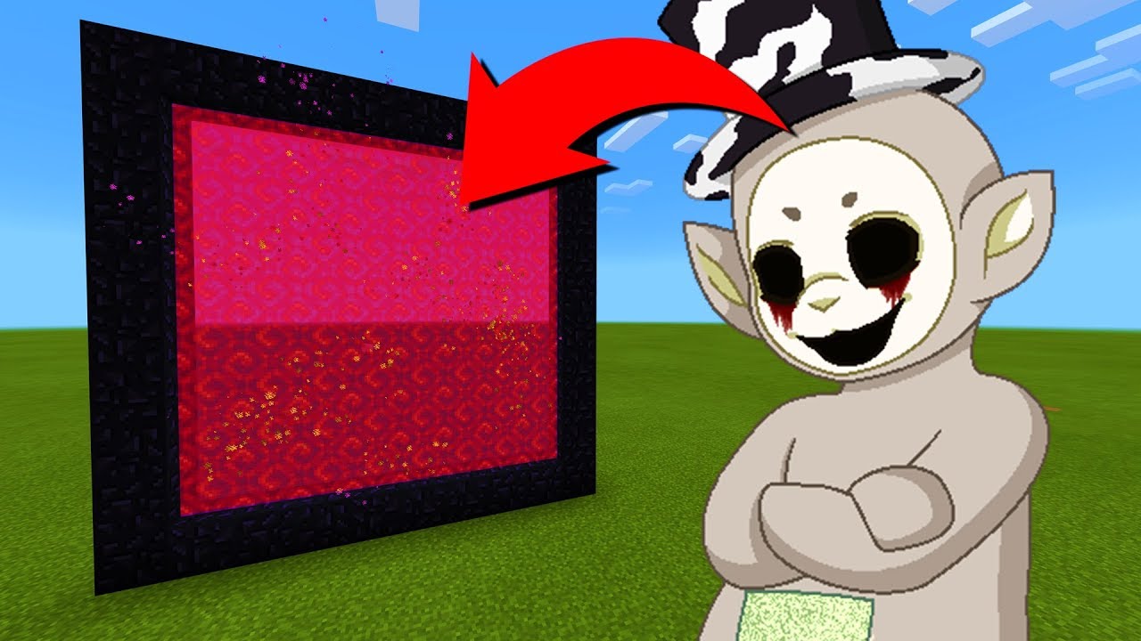How To Make A Portal To The Teletubbies 666 Dimension in Minecraft!