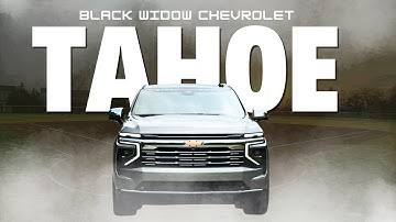 Black Widow Chevrolet Tahoe: Game Day, No Excuses