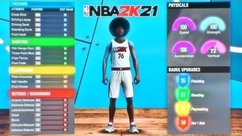 I CREATED THE MOST OVERPOWERED PLAYMAKING SHOT CREATOR IN NBA2K21!BEST GUARD BUILD IN NBA2K22