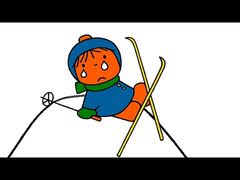 miffy｜スキー事故｜こども・幼児向けテレビ｜ミッフィー | 三時間