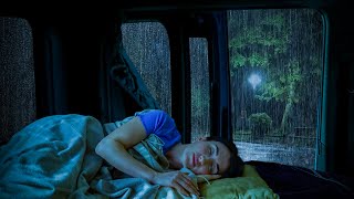 Fall Asleep Fast In 3 Minutes with heavy rain & thunder sounds outside the car window at night |ASMR by Rain At Night For Sleep 952 views 2 weeks ago 10 hours, 1 minute