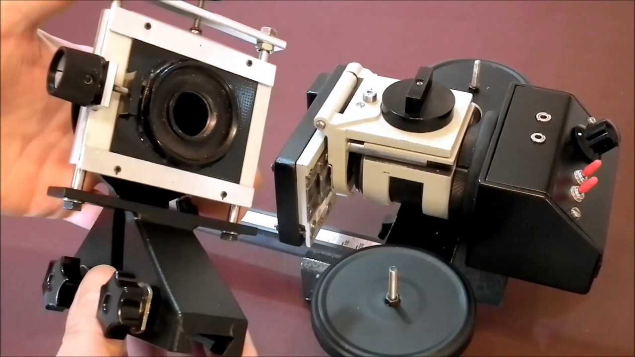Scanner for 16 mm film and Panscope - YouTube