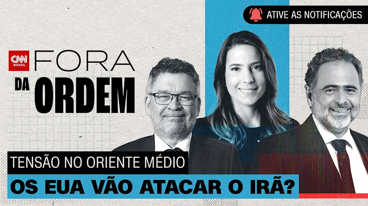 🔴AO VIVO: Será que os EUA vão atacar o Irã? | Fora da Ordem #5