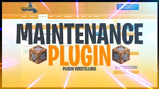 Maintenance Plugin | Minecraft Plugin Vorstellung 1.7.X - 1.17.X ❌ GamePvP