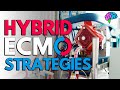 Hybrid ECMO Strategies - VVV vs VVA vs VAV