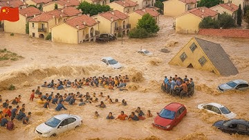 Trung Quốc Sụp Đổ: Lũ Lụt Và Sạt Lở Kinh Hoàng Chôn Vùi Toàn Bộ Làng Mạc!
