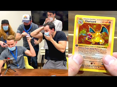 *WE PULLED A $300,000 POKEMON CARD?!* Opening 1st Edition Packs!