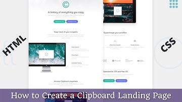 Frontend Master Challenge How to Create a Clipboard Landing Page With HTML and CSS