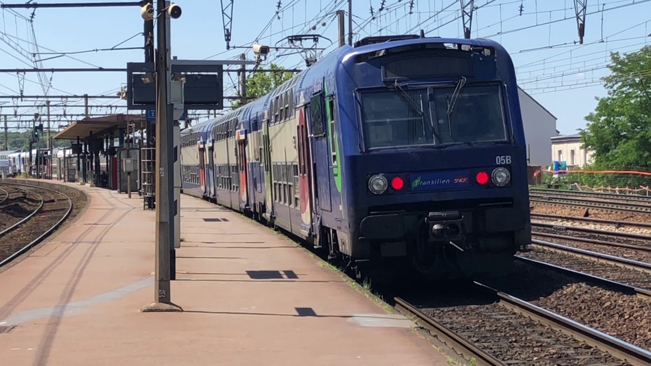 Spot en gare de saint cyr Transilien N et U, RER C + TER /Partie 2
