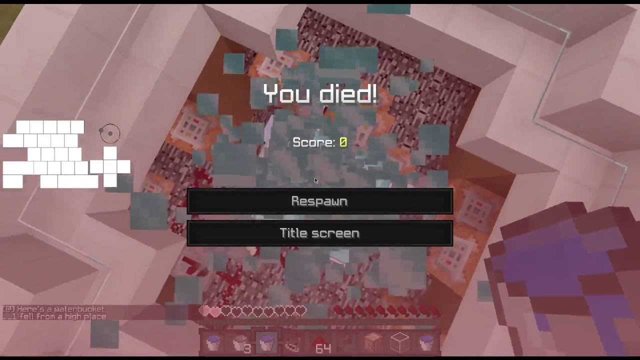 Minecraft Practice Map Part 1/5 MLG Water Drop YouTube