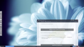ArcoLinux : 534 how to upgrade ArcoLinux from 6.9.2 to 18.9.5 - summary of all the changes