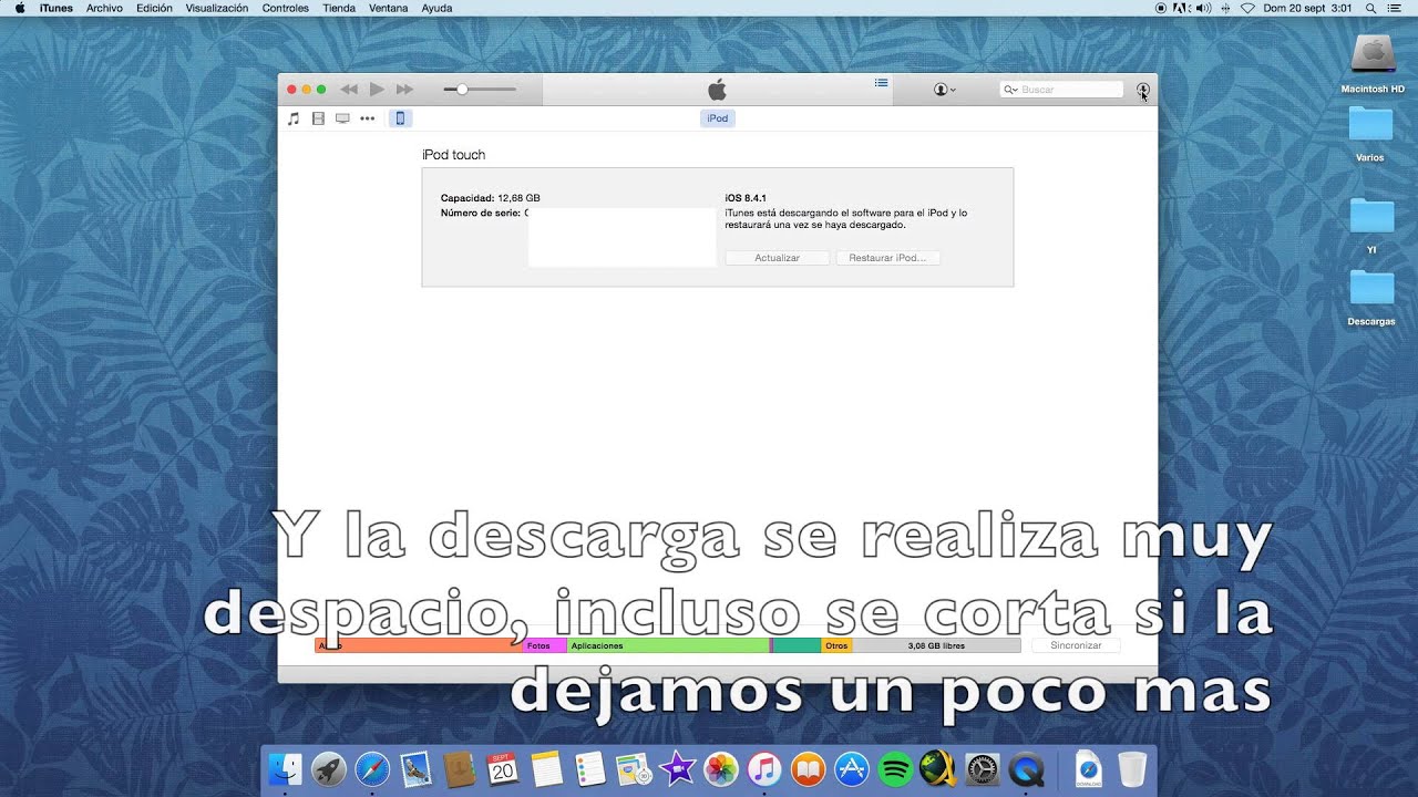 Actualizar IOS 9, IOS 10 y IOS 11 error 9006 - YouTube