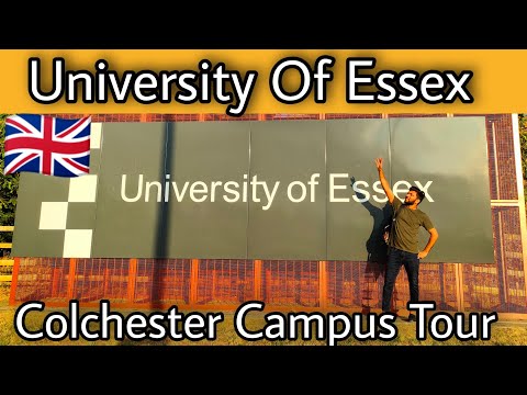 University Of Essex Colchester Campus Tour | International Students In UK ?? | Essex University