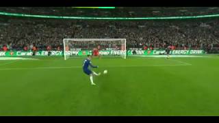 Chelsea vs man City Carabao Cup tanda de penaltis 0 (3)-0 (4)