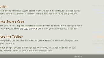 Solving the Missing Buttons Issue in CKEditor 5