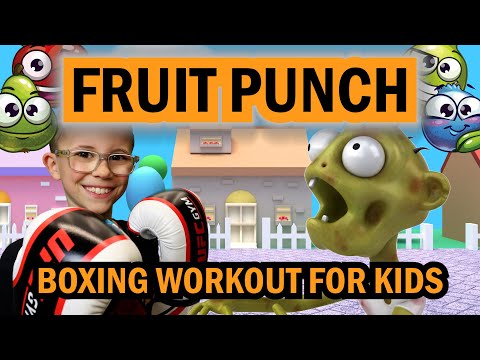Fruit Punch - Boxing Workout For Kids  |  Exercises For Kids  |  PE Bowman