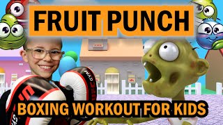 Fruit Punch  Boxing Workout For Kids  |  Exercises For Kids  |  PE Bowman