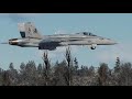 DCS F/A-18C Air Show Demo