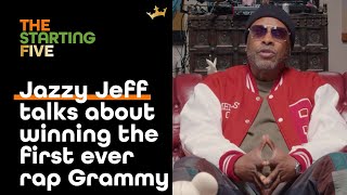 DJ Jazzy Jeff speaks on the bittersweet moment of winning the first-ever rap Grammy Wealth