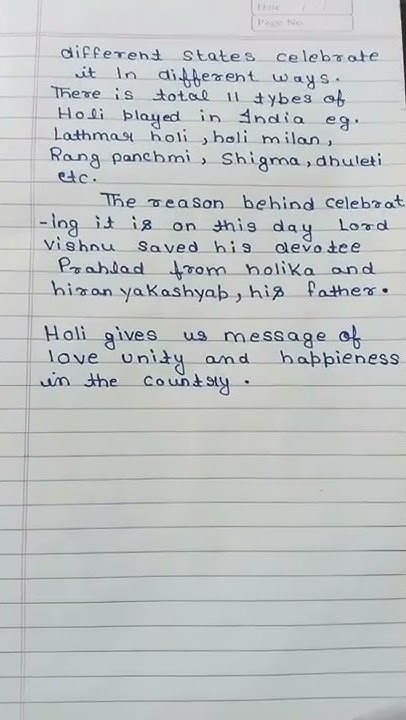paragraph on holi and diwali