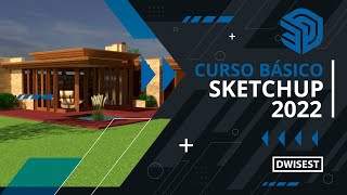 Introducción a Sketchup 2022  Curso Básico Parte 1  Tutorial en Español