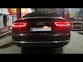 Изменение звука выхлопа Audi A8 4.2 путем тюнинга стоковой системы | Katalizator auto