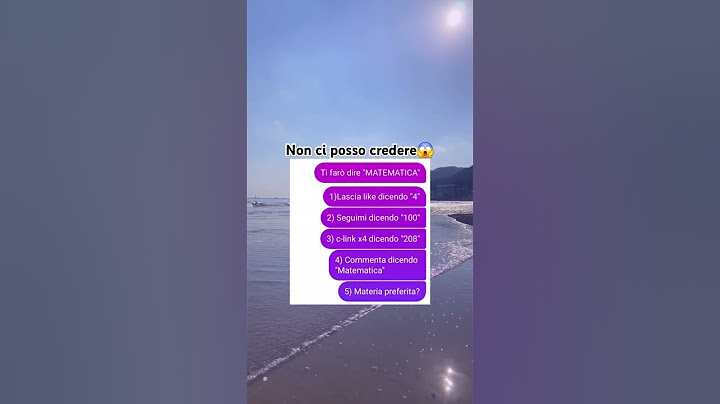 Non ci posso credere😱