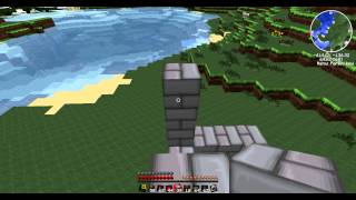 Minecraft or Tekkit: How To Make A Piston Door With A Lever And A Pressure Plate