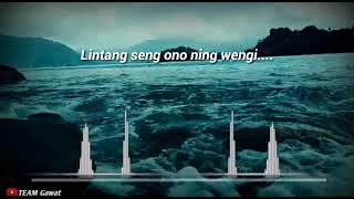 Story WA lirik lagu (LINTANG ATI)