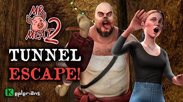 Mr Meat 2: Prison Break -GameplayWalkthrough Part 1 Intro/Prison Break UsingTunnel (iOS,Android)
