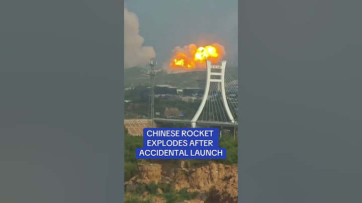 Chinese rocket EXPLODES after accidental launch 😳