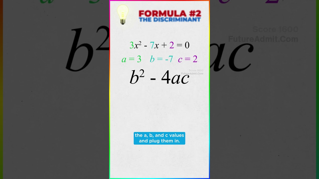 3 Sneaky SAT Math Formulas Most Forget