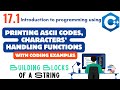 Understanding and Printing ASCII Codes in C++ | Characters' Handling Functions | CS201 Lecture No.17
