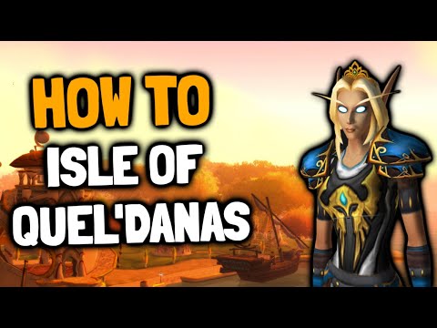 How to get to Isle of Quel'Danas - TBC Classic Phase 5