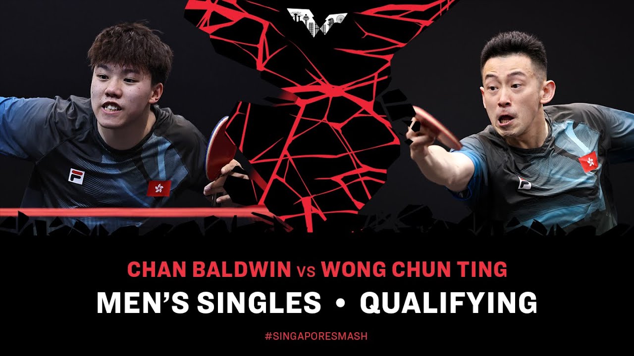 Chan Baldwin vs Wong Chun Ting | MS Qual | Singapore Smash 2025