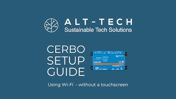 Victron Cerbo Setup Guide
