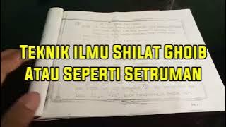 06#ilmu Silat Ghoib / Setruman